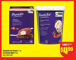 FreshCo Panache Ice Cream 1 L or Ice Cream Bars 4 pk offer