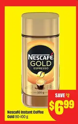 FreshCo Nescafé Instant Coffee Gold 90-100 g offer