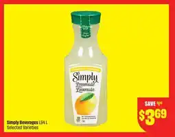 FreshCo Simply Beverages 1.54 L Selected Varieties offer