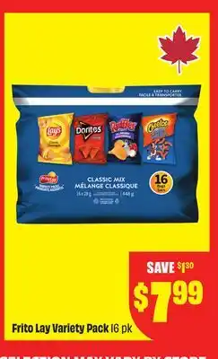 FreshCo Frito Lay Variety Pack 16 pk offer