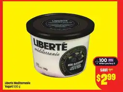 FreshCo Liberte Mediterranee Yogurt 500 g offer