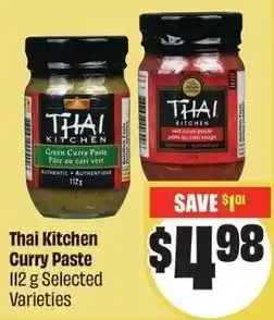 FreshCo Thai Kitchen Curry Paste offer