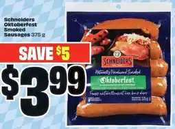 FreshCo Schneiders Oktoberfest Smoked Sausages offer