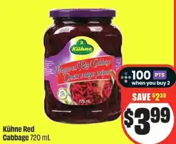 FreshCo Kühne Red Cabbage offer