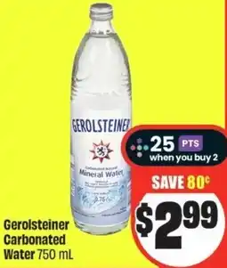 FreshCo Gerolsteiner Carbonated Water offer