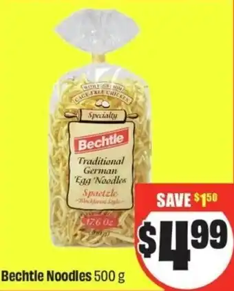 FreshCo Bechtle Noodles offer