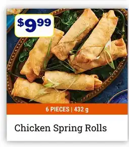 M & M Food Market Chicken Spring Rolls offer