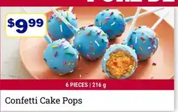 M & M Food Market Confetti Cake Pops offer
