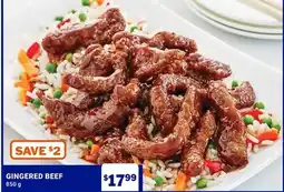 M & M Food Market GINGERED BEEF offer