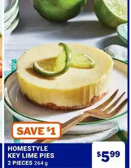 M & M Food Market HOMESTYLE KEY LIME PIES offer