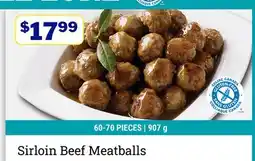 M & M Food Market Sirloin Beef Meatballs offer