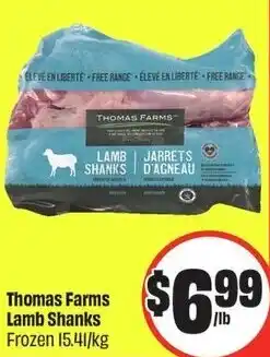 FreshCo Thomas Farms Lamb Shanks offer