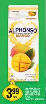 Food Basics Alphonso Mango Juice offer