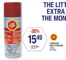 NAPA Auto Parts Lubricant multi-purpose offer