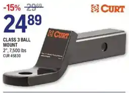 NAPA Auto Parts Curt class 3 ball mount offer