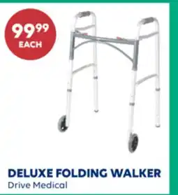 Wellwise by Shoppers DELUXE FOLDING WALKER offer
