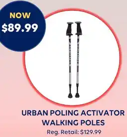 Wellwise by Shoppers URBAN POLING ACTIVATOR WALKING POLES offer