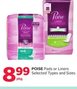 Rexall POISE Pads or Liners offer