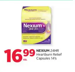 Rexall NEXIUM 24HR Heartburn Relief Capsules offer