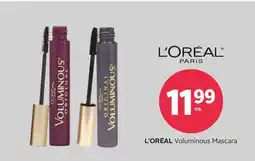 Rexall L'ORÉAL Voluminous Mascara offer