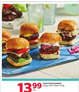 Rexall M&M FOOD MARKET Wagyu Beef Sliders offer