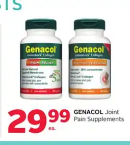 Rexall GENACOL Joint Pain Supplements offer