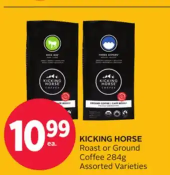 Rexall KICKING HORSE Roast or Ground Coffee offer