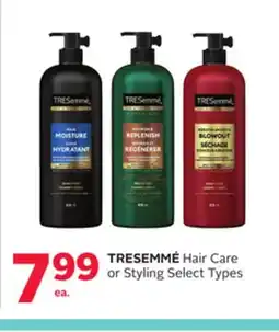 Rexall TRESEMMÉ Hair Care or Styling offer