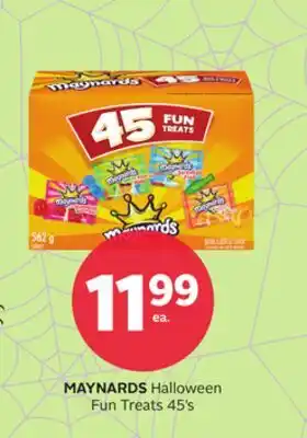 Rexall MAYNARDS Halloween Fun Treats offer
