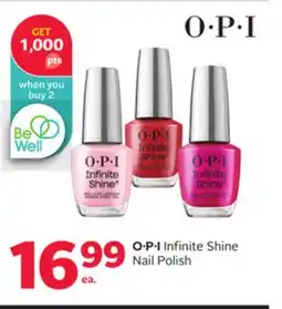 Rexall O. P. I Infinite Shine Nail Polish offer