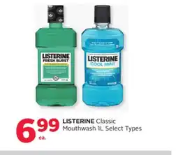 Rexall LISTERINE Classic Mouthwash offer