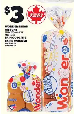 Independent City Market WONDER BREAD OR BUNS offer