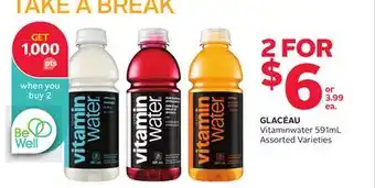 Rexall GLACÉAU Vitaminwater offer