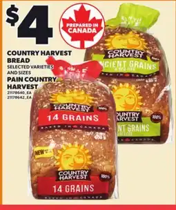 Independent City Market COUNTRY HARVEST BREAD offer