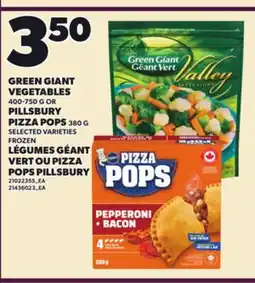 Independent City Market GREEN GIANT VEGETABLES, 400-750 G OR PILLSBURY PIZZA POPS, 380 G offer