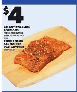 Independent City Market ATLANTIC SALMON PORTIONS, 113 G offer