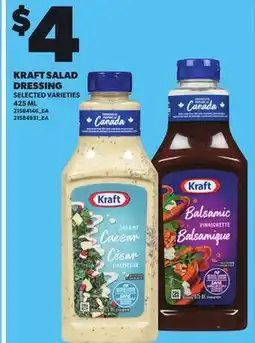Independent City Market KRAFT SALAD DRESSING, 425 ML offer