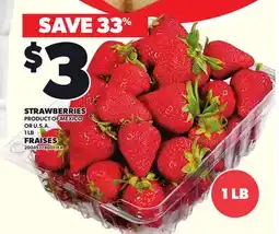 Independent City Market STRAWBERRIES, 1 LB offer
