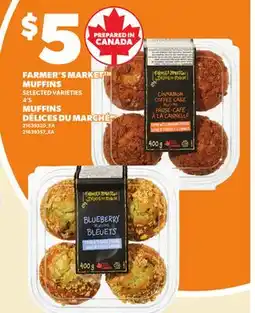 Independent City Market FARMER'S MARKET MUFFINS, 4'S offer