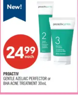 Shoppers Drug Mart PROACTIV GENTLE AZELAIC PERFECTOR or BHA ACNE TREATMENT offer