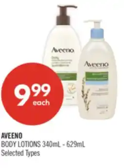 Shoppers Drug Mart AVEENO BODY LOTIONS offer