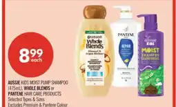 Shoppers Drug Mart AUSSIE KIDS MOIST PUMP SHAMPOO (475mL), WHOLE BLENDS or PANTENE HAIR CARE PRODUCTS offer