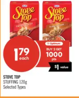 Shoppers Drug Mart STOVE TOP STUFFING offer