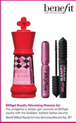 Shoppers Drug Mart Benefit BADgal Royalty Full-Size Volumizing Mascara Duo offer