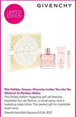 Shoppers Drug Mart Givenchy Irresistible Fragrance Gift Set offer