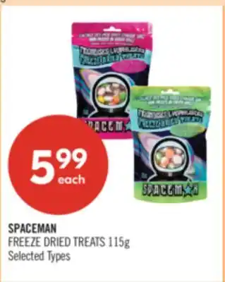 Shoppers Drug Mart SPACEMAN FREEZE DRIED TREATS offer