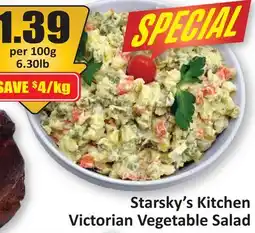 Starsky Starsky's Kitchen Victorian Vegetable Salad offer