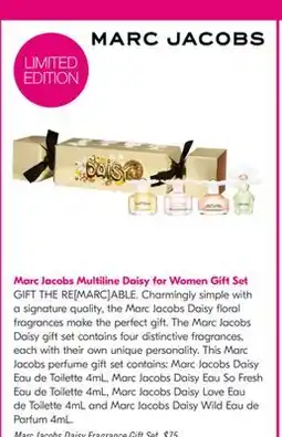 Shoppers Drug Mart Marc Jacobs Daisy Fragrance Gift Set offer