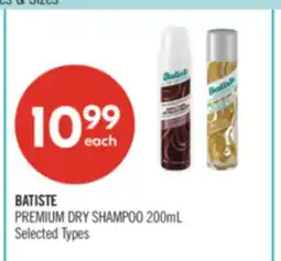 Shoppers Drug Mart BATISTE PREMIUM DRY SHAMPOO offer