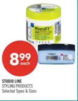 Shoppers Drug Mart STUDIO LINE STYLING PRODUCTS offer